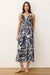 Marine Layer - Camila Maxi Dress - Midnight Mosaic - Front