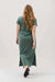 Richer Poorer - Relaxed Tee Dress - Sage Leaf - Back