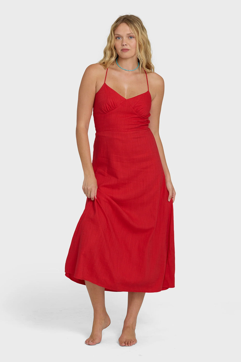 billabong-take-it-back-maxi-fiesta-red-front