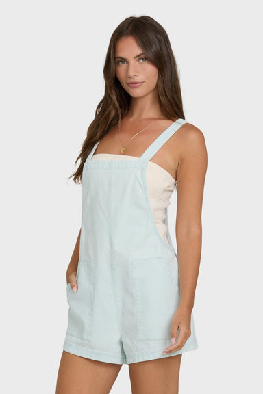 billabong beach crush denim overall clearwater side
