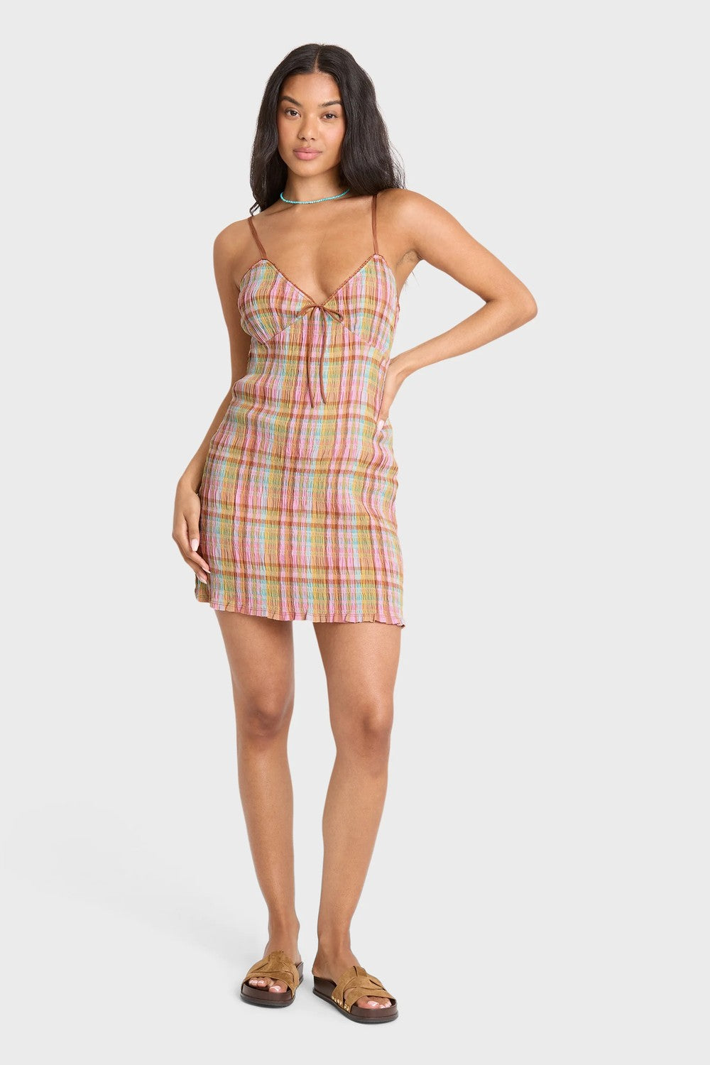 billabong call me mini dress party pink 