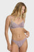billabong mini wave check tropic red dahlia front