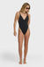 billabong sol searcher deep v 1pc black pebble