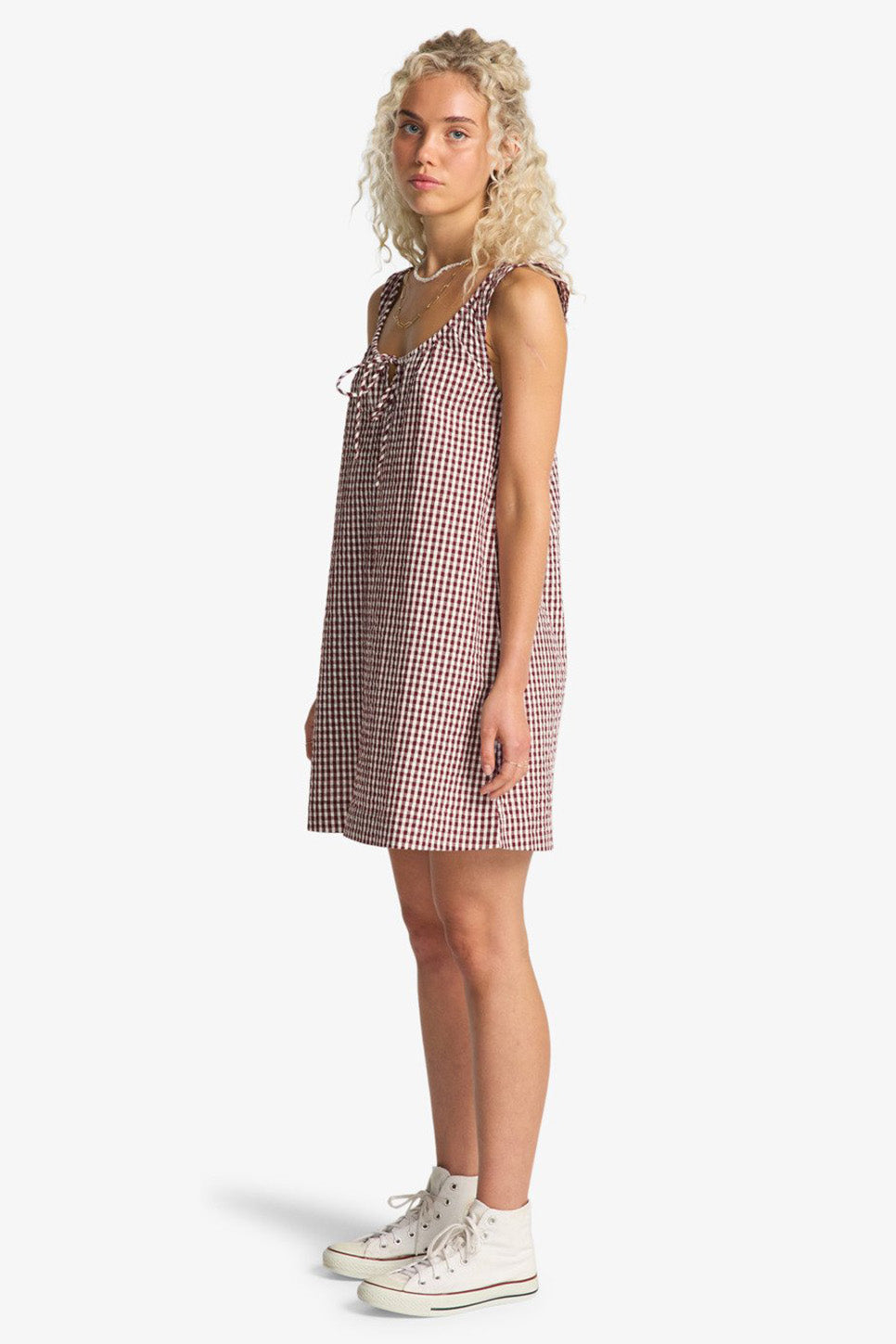 billabong sweet as ever dress red dahlia