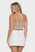 billabong sweet check tank party pink back
