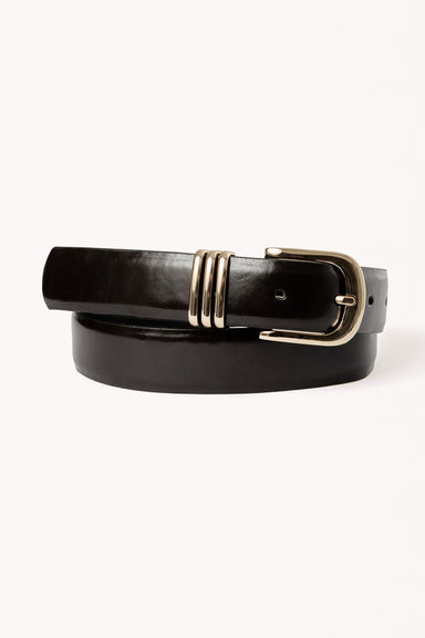 billini geneva belt black gold