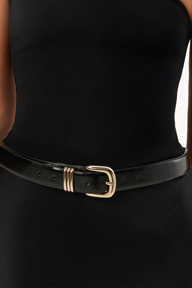 billini geneva belt black gold model