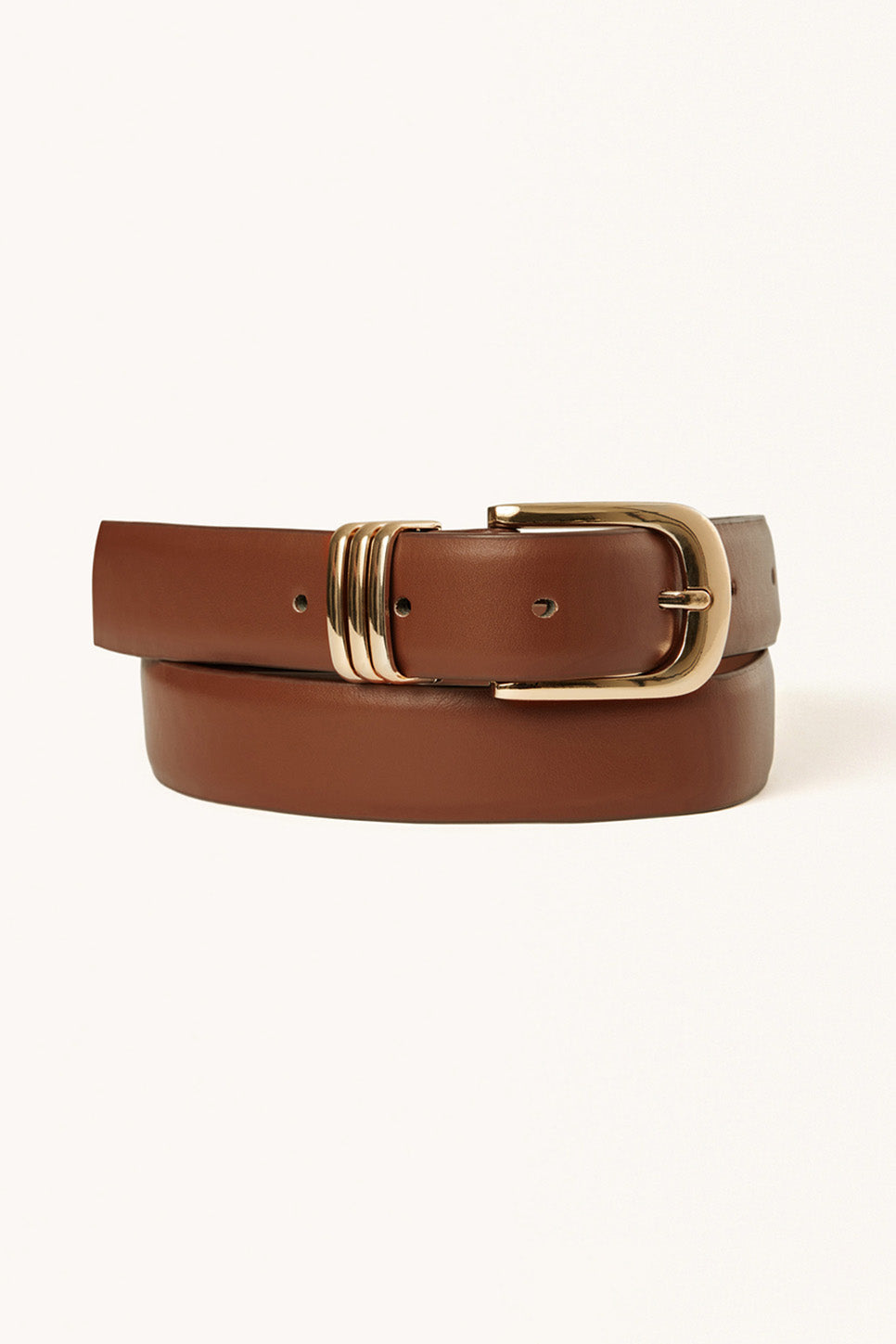 billini geneva belt tan gold