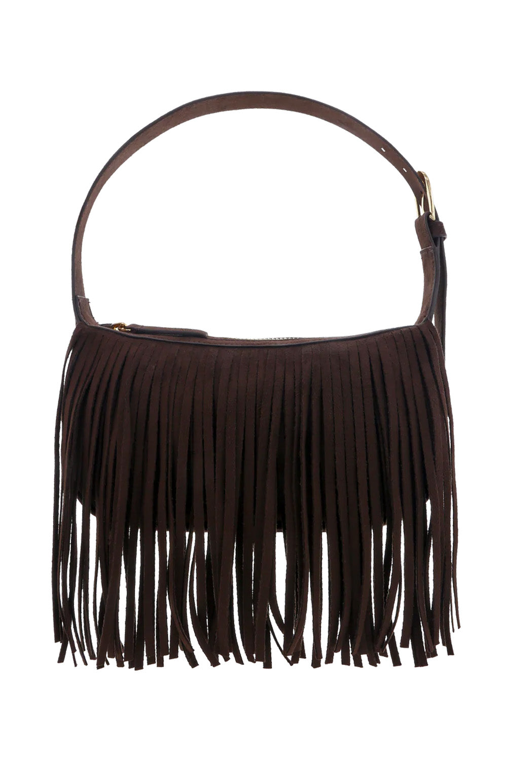 billini quinn shoulder bag dark cacao suede