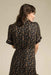 Sendero - La Dahlia Dress - Black Floral - Back Detail
