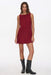 Thrills - Knox Mini Dress - Garnet Red