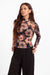 Sage the Label - Garden Grit Knit Top - Black Multi - Front Angle