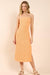 Sadie & Sage - Howdy Honey Tube Dress - Orange - Front