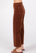 Letter to Juliet - Patch Pocket Corduroy Culotte - Copper  - Side