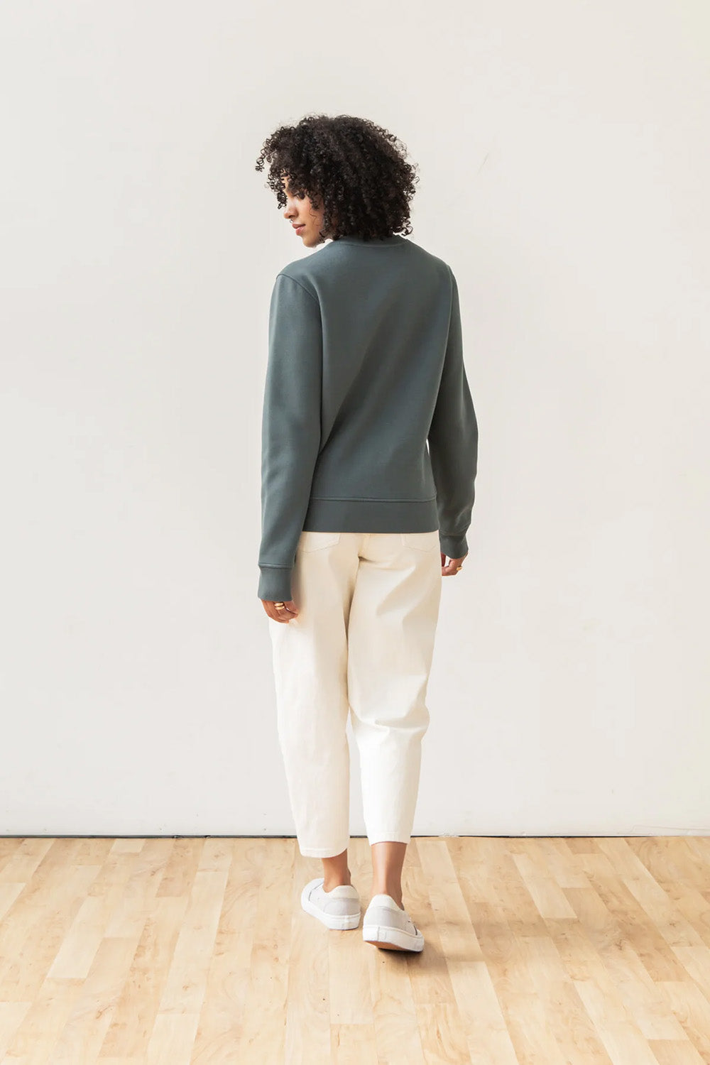 Bridge & Burn - Bailey Crew Sweatshirt - Slate - Back