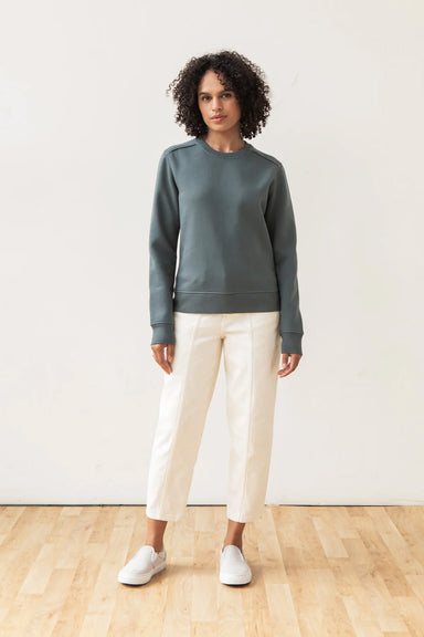 Bridge & Burn - Bailey Crew Sweatshirt - Slate - Front