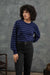 Bridge & Burn - Cline Sweater - Navy/Dotted Path - Front