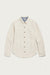 bridge and burn dawson overshirt ivory twill