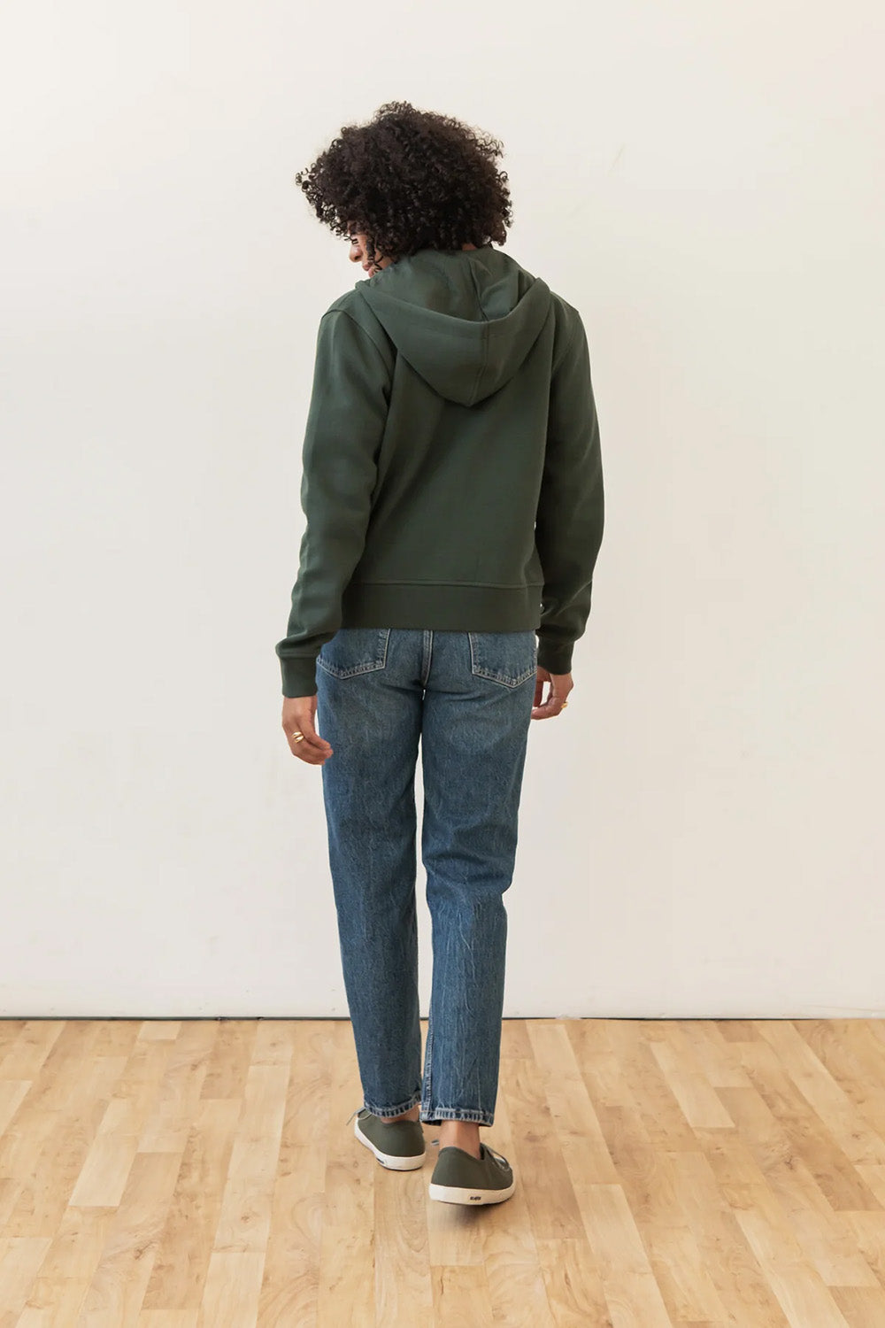 Bridge & Burn - Mason Hoodie - Forest Night - Back