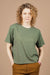 Bridge & Burn - Organic Hemp Boxy Tee - Cypress