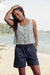 bridge and burn sadie tank beach stripe front