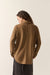 Brixton Bagby Jacket in Khaki Heather — Back view