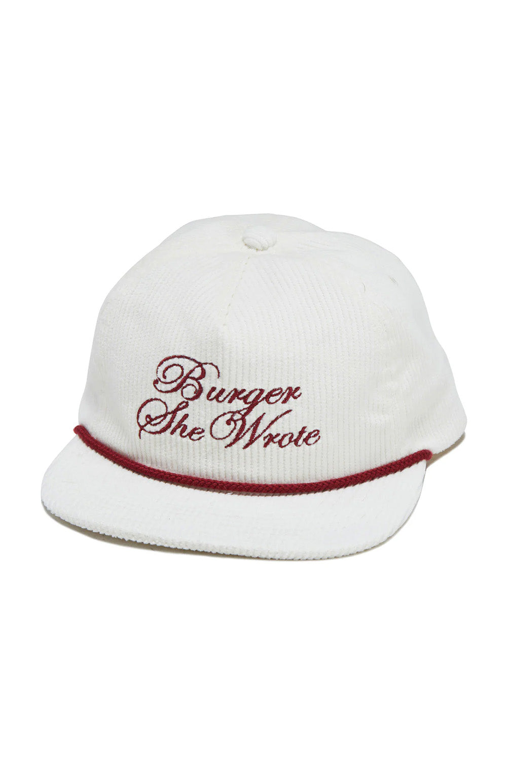 brixton-burger-she-wrote-snapback-natural-profile