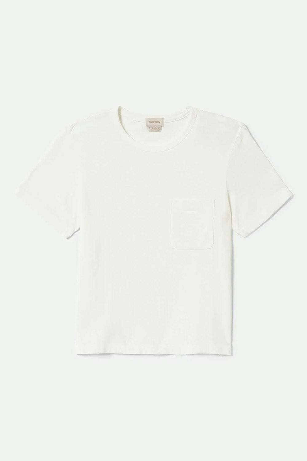 brixton carefree perfect tee in white