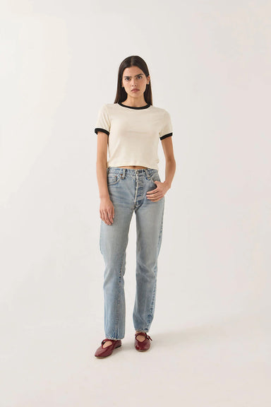 brixton-carefree-ringer-tee-off-white-black-front