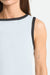 brixton carefree cropped tank blue aura detail