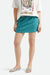 brixton carefree gd lounge skirt washed mediterrean teal front