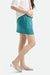 brixton carefree gd lounge skirt washed mediterrean teal side