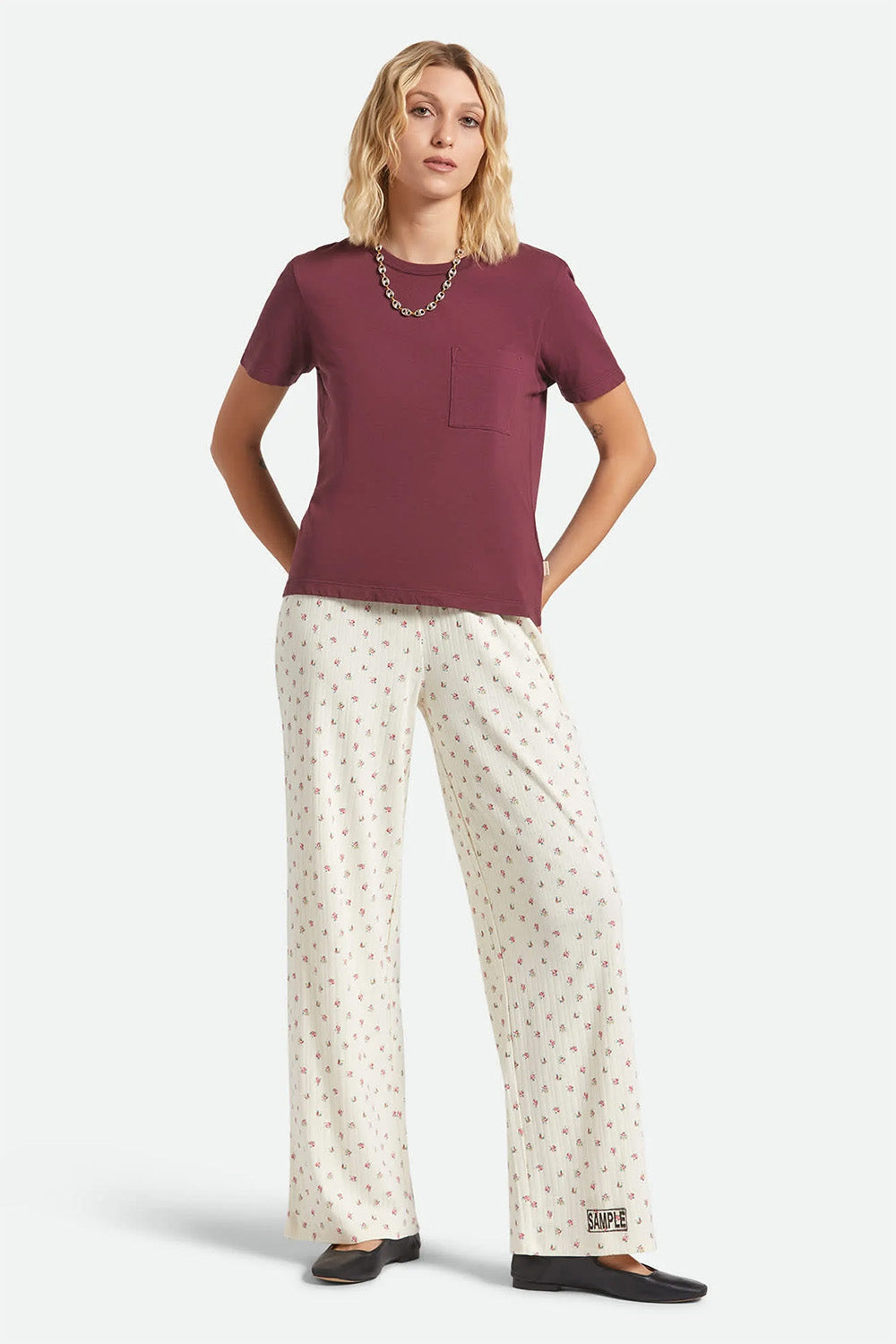 Brixton - Carefree Perfect Tee - Port