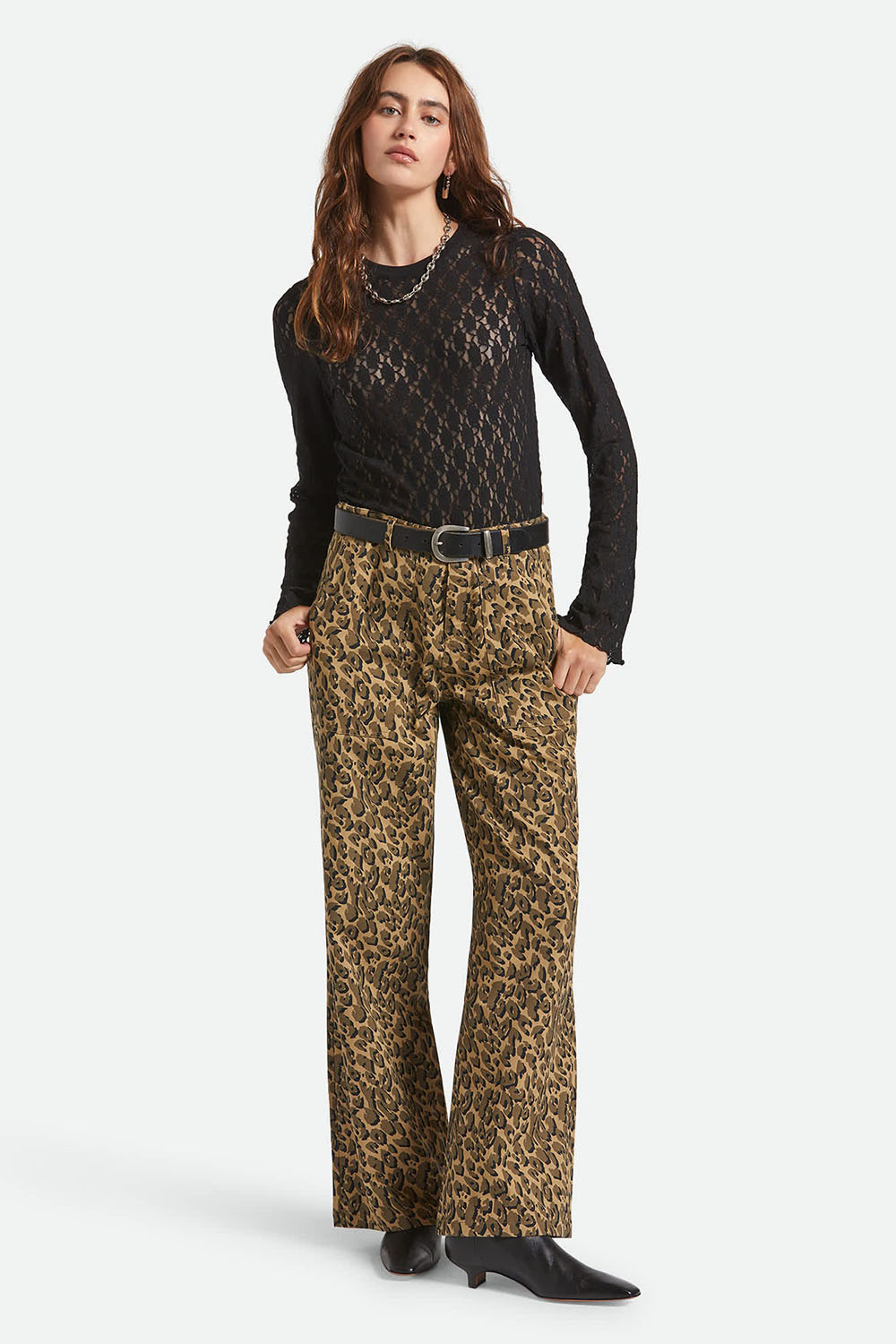 brixton dolly slim ls knit black 