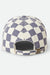 brixton out for a good time hat navy gingham back