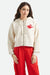 brixton pegasus zip hood whitecap front