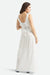 brixton the abigail skirt off white floral back