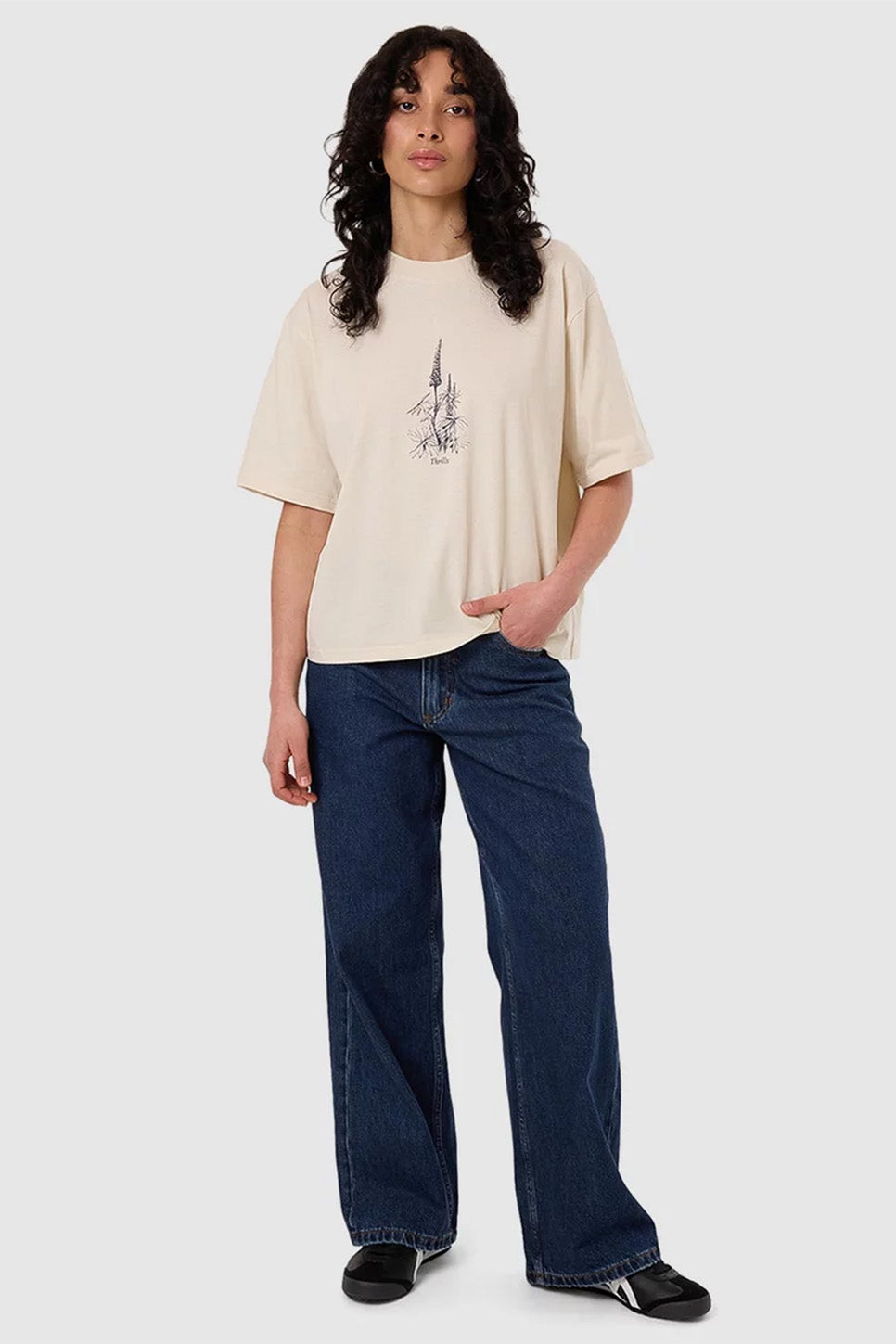 Thrills - Lupin Square Tee - Heritage White