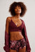 Free People - Amina Bralette - Acai - Front