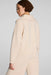 Spanx - French Rib Half Zip - Toasted Coconut - Back