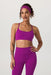 Vuori - All the Feels Bra - Magenta - Front
