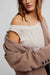 Free People - Reese Sweater - Champagne Dreams - Detail