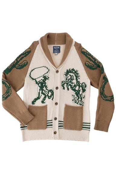 Sendero - Nuevo Laredo Cardigan - Ranch Hand Sand - Front