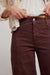 Free People - Libre Wide Leg - Rum Running - Detail