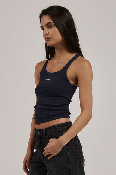 Thrills - Minimal Thrills Scoop Tank - Station Navy - Profile
