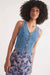 Marine Layer - Daisy Denim Vest - Medium Wash - Front