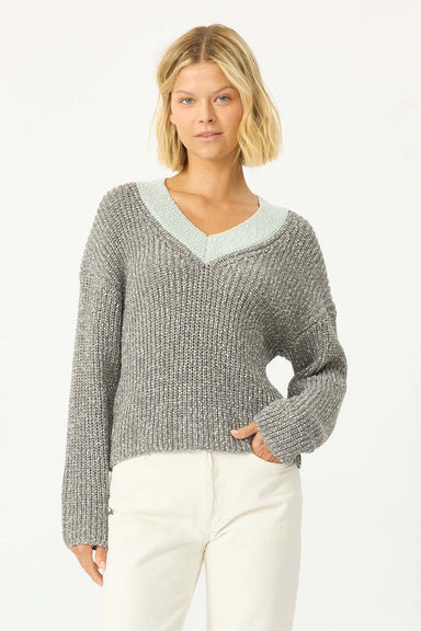 Stitches & Stripes - Layne Pullover - Grey Combo