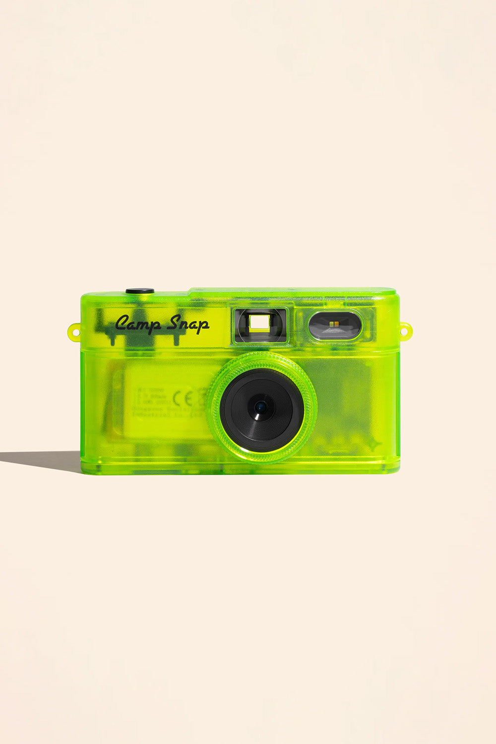 Camp Snap 2 Camera in Twisted Lime — Front view