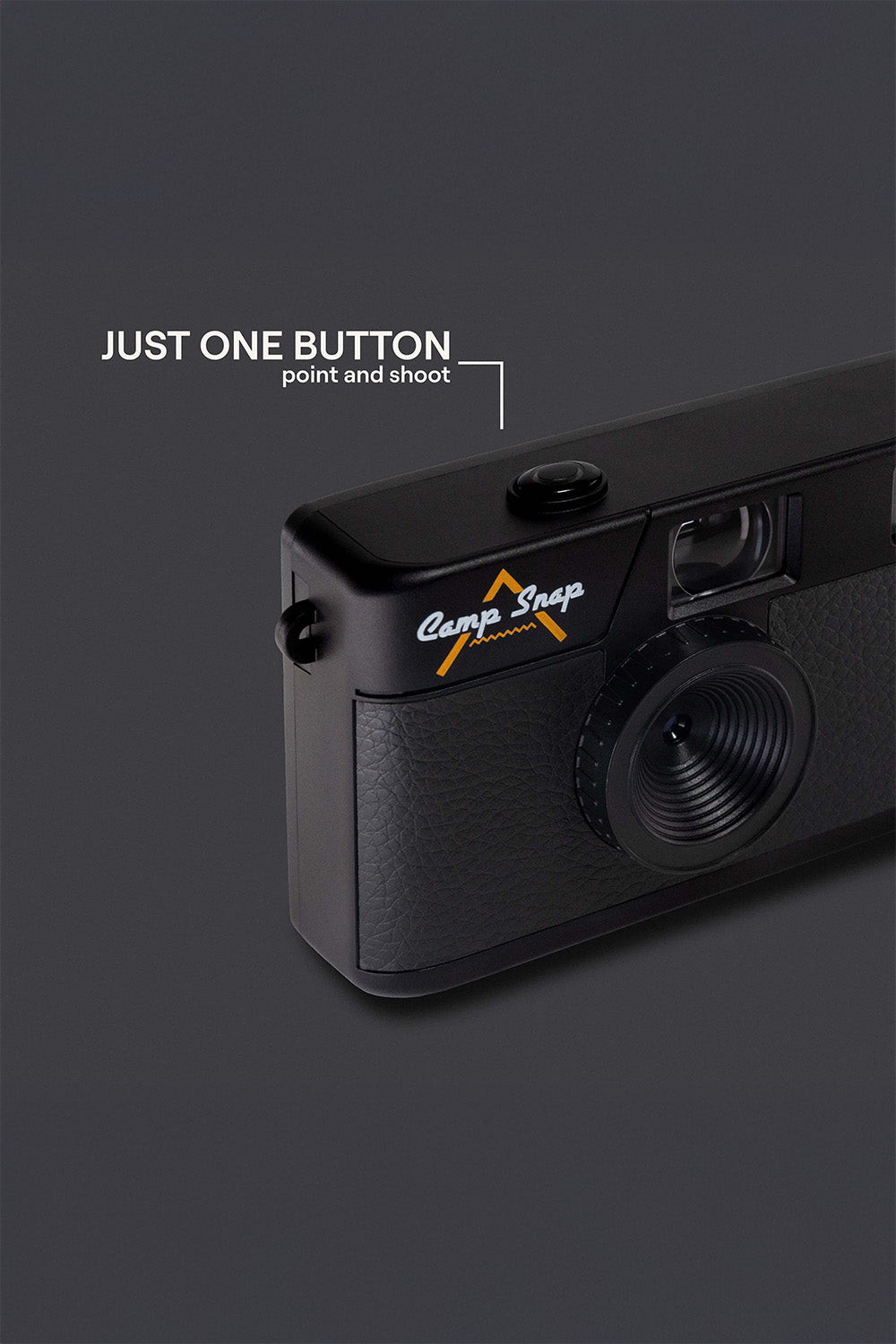 camp snap 101 camera black side