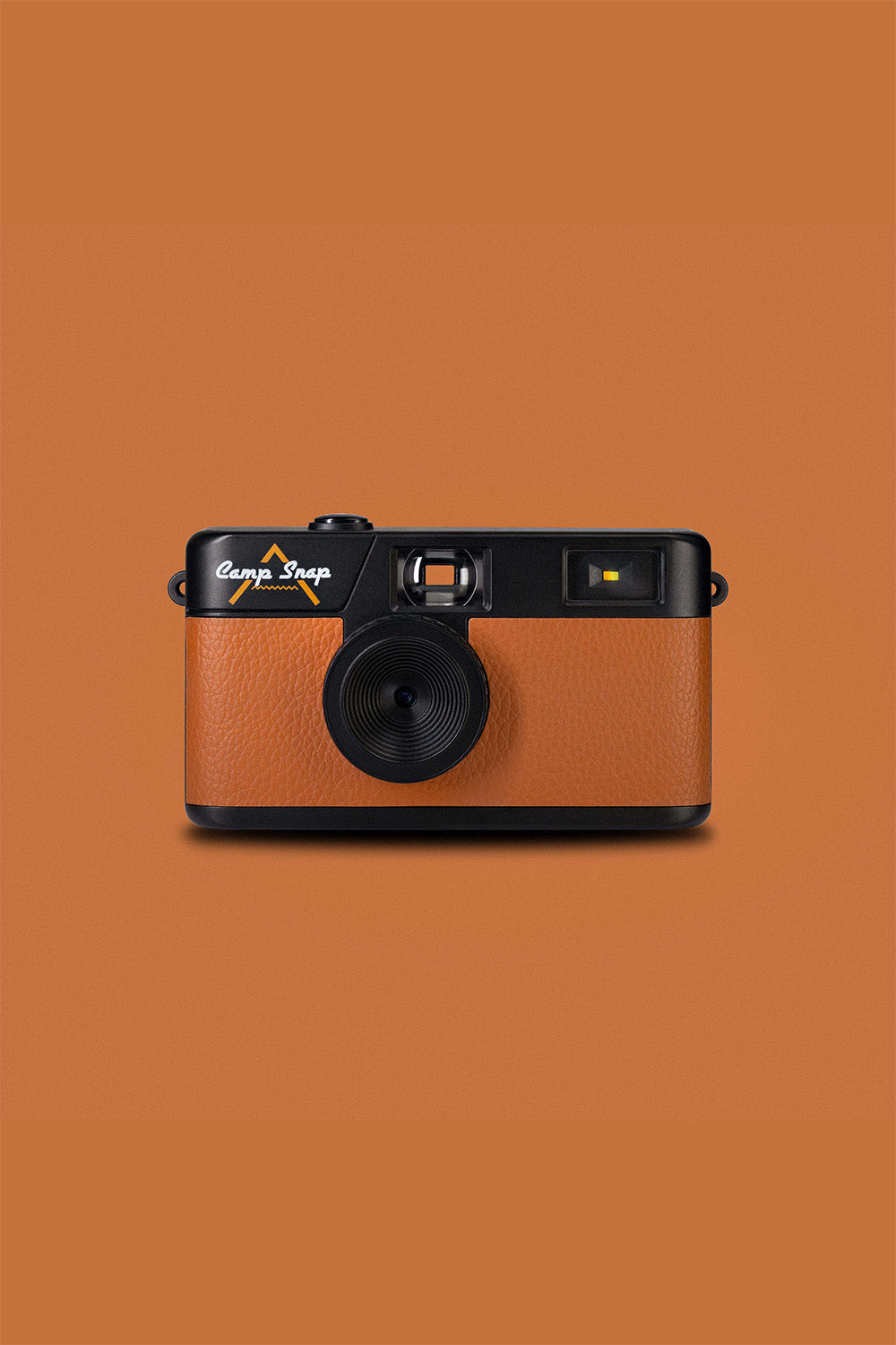 camp snap 101 camera brown front